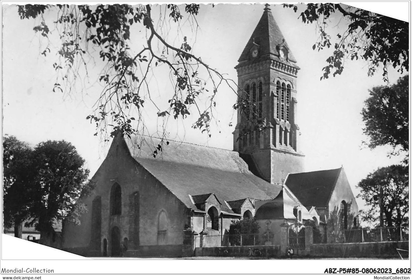 ABZP5-85-0348 - ILE NOIRMOUTIER - L'eglise St Plilbert - Ile De Noirmoutier