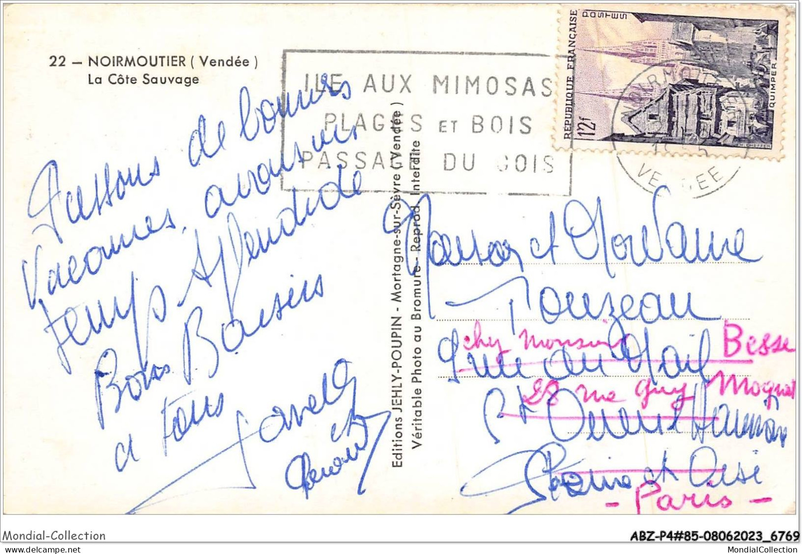ABZP4-85-0331 - ILE DE NOIRMOUTIER - La Cote Sauvage  - Ile De Noirmoutier
