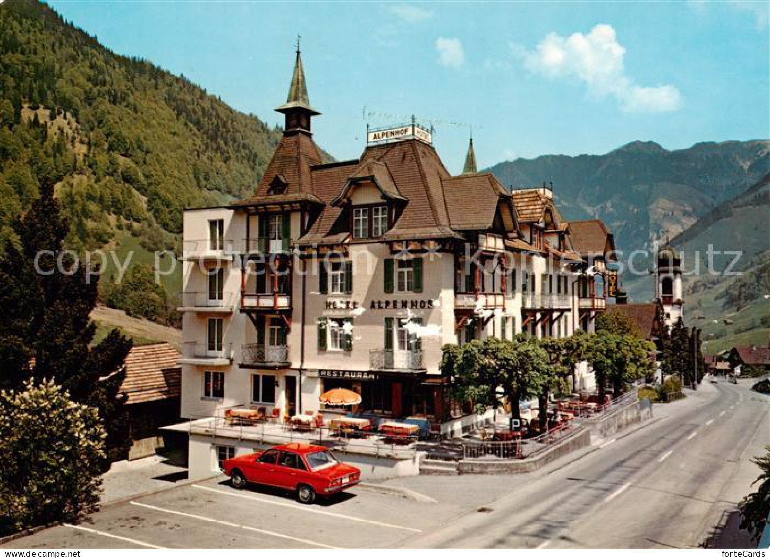 13793020 Melchtal Hotel Alpenhof-Post Aussenansicht Melchtal - Autres & Non Classés