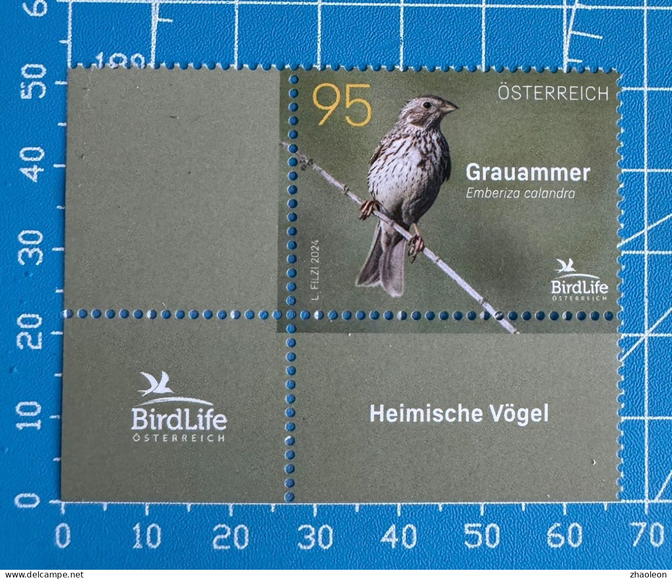 Grauammer 2023 Austria Corn Bunting Brid - Unused Stamps