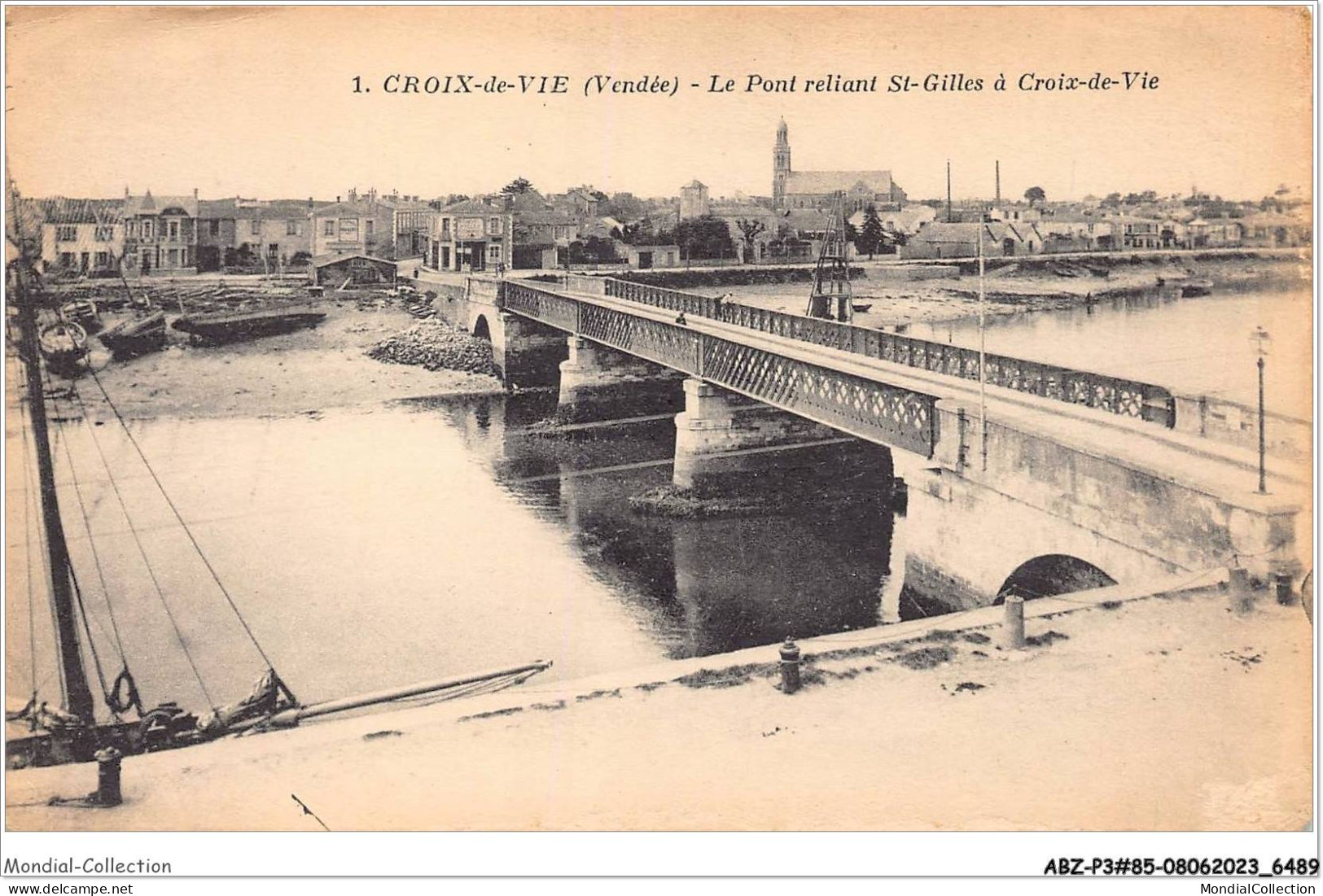 ABZP3-85-0191 - SAINT GILLES CROIX DE VIE - Le Pont - Saint Gilles Croix De Vie