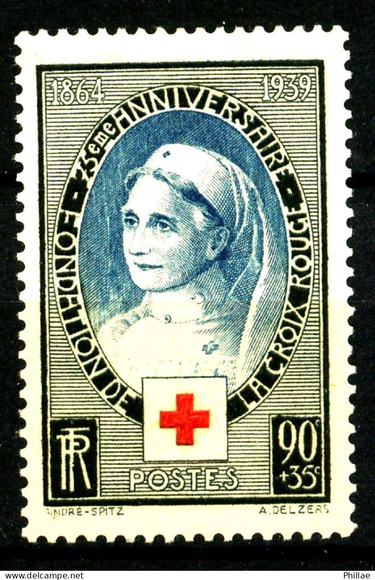 422 - Infirmière Croix-Rouge - Neuf N* - TB - Unused Stamps