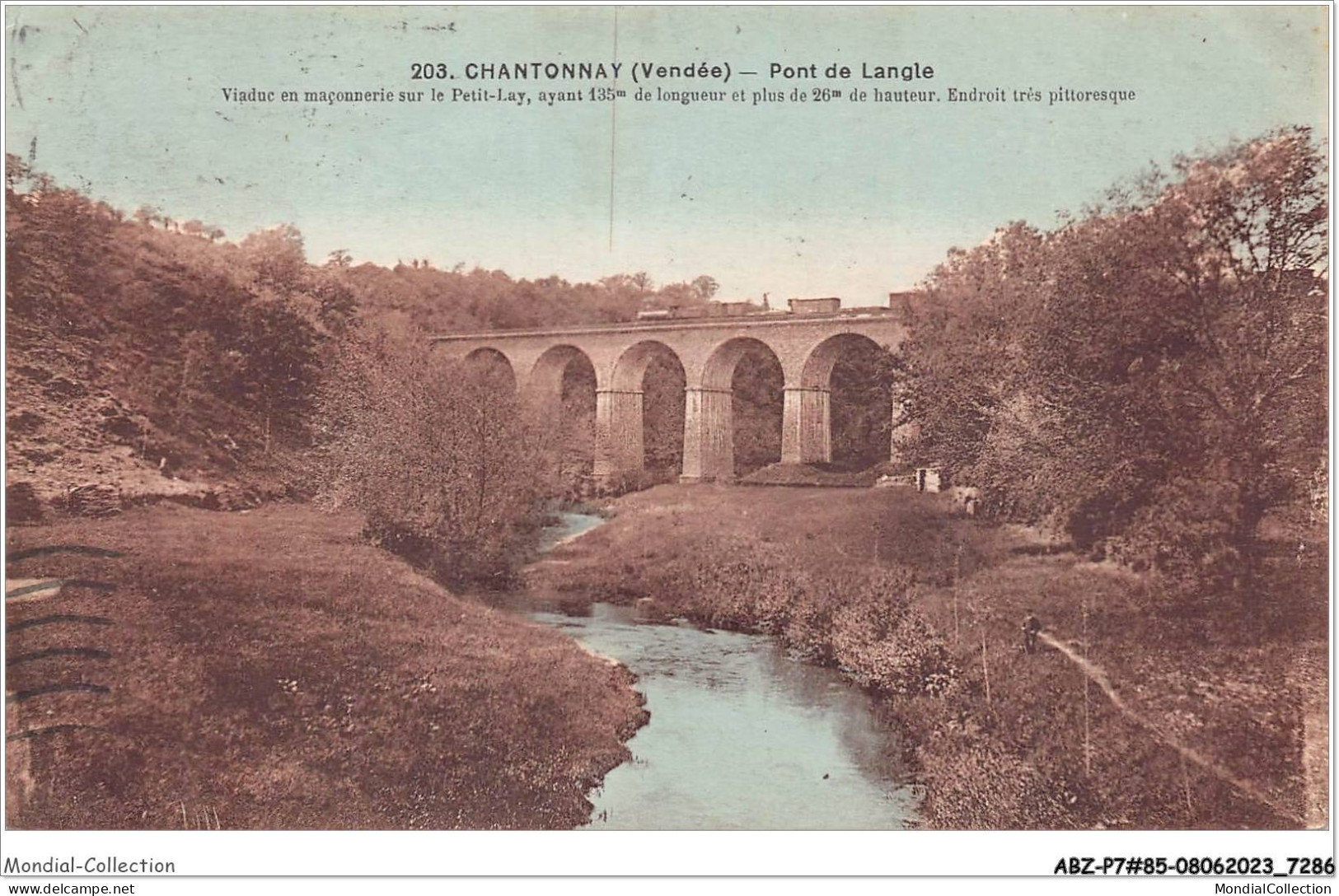 ABZP7-85-0591 - CHANTONNAY - Pont De Langle  - Chantonnay