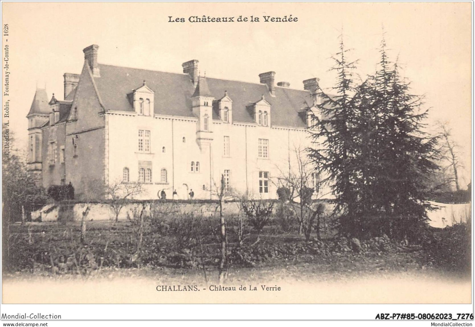 ABZP7-85-0586 - CHALLANS - Chateau De La Verrie  - Challans