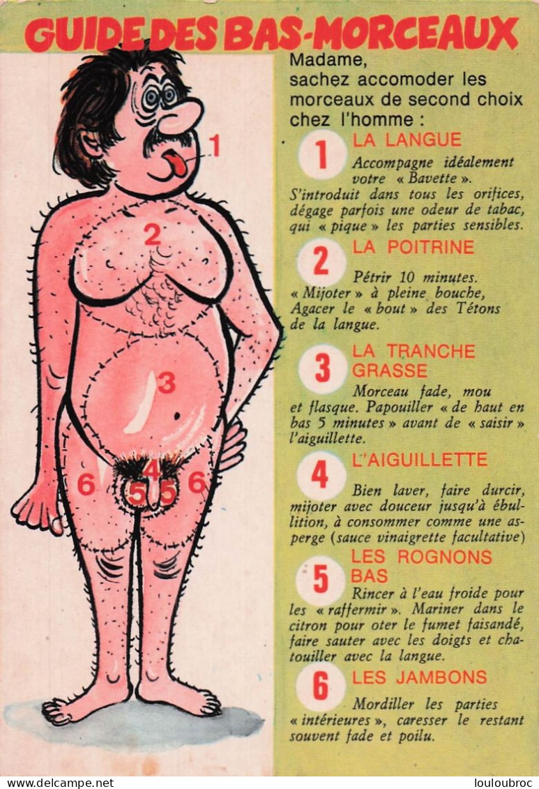 GUIDE DES BAS MORCEAUX - Humour