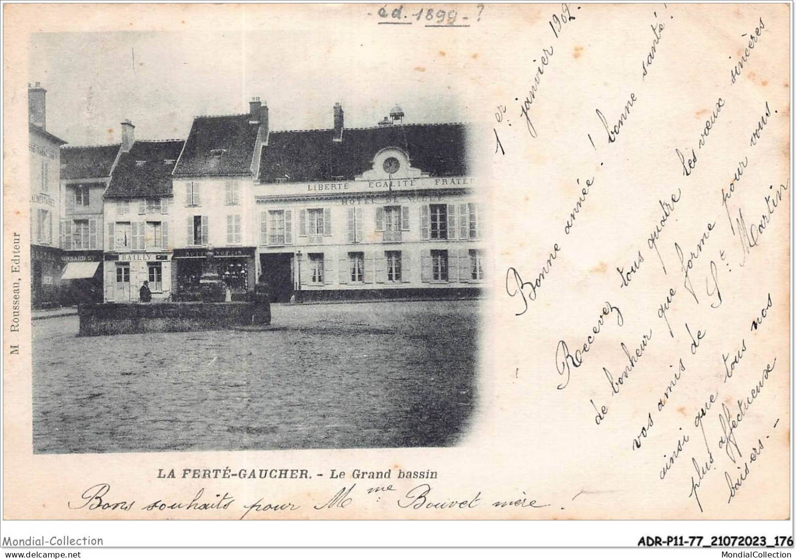 ADRP11-77-1069 - LA FERTE-GAUCHER - Le Grand Bassin - La Ferte Gaucher