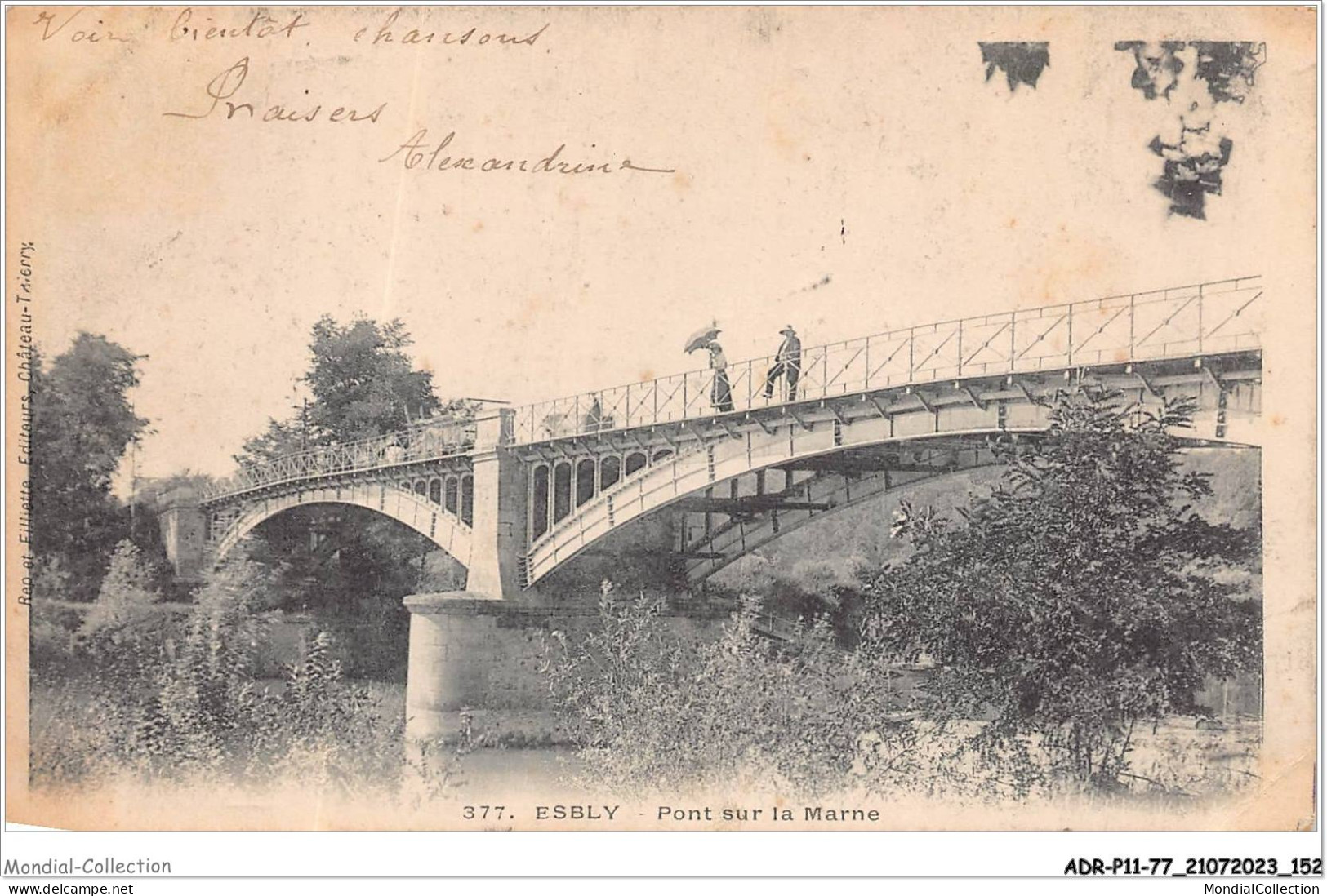 ADRP11-77-1057 - ESBLY - Pont Sur La Marne - Esbly