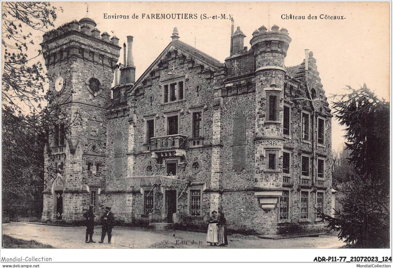 ADRP11-77-1043 - Environs De FAREMOUTIERS - Château Des Côteaux - Faremoutiers