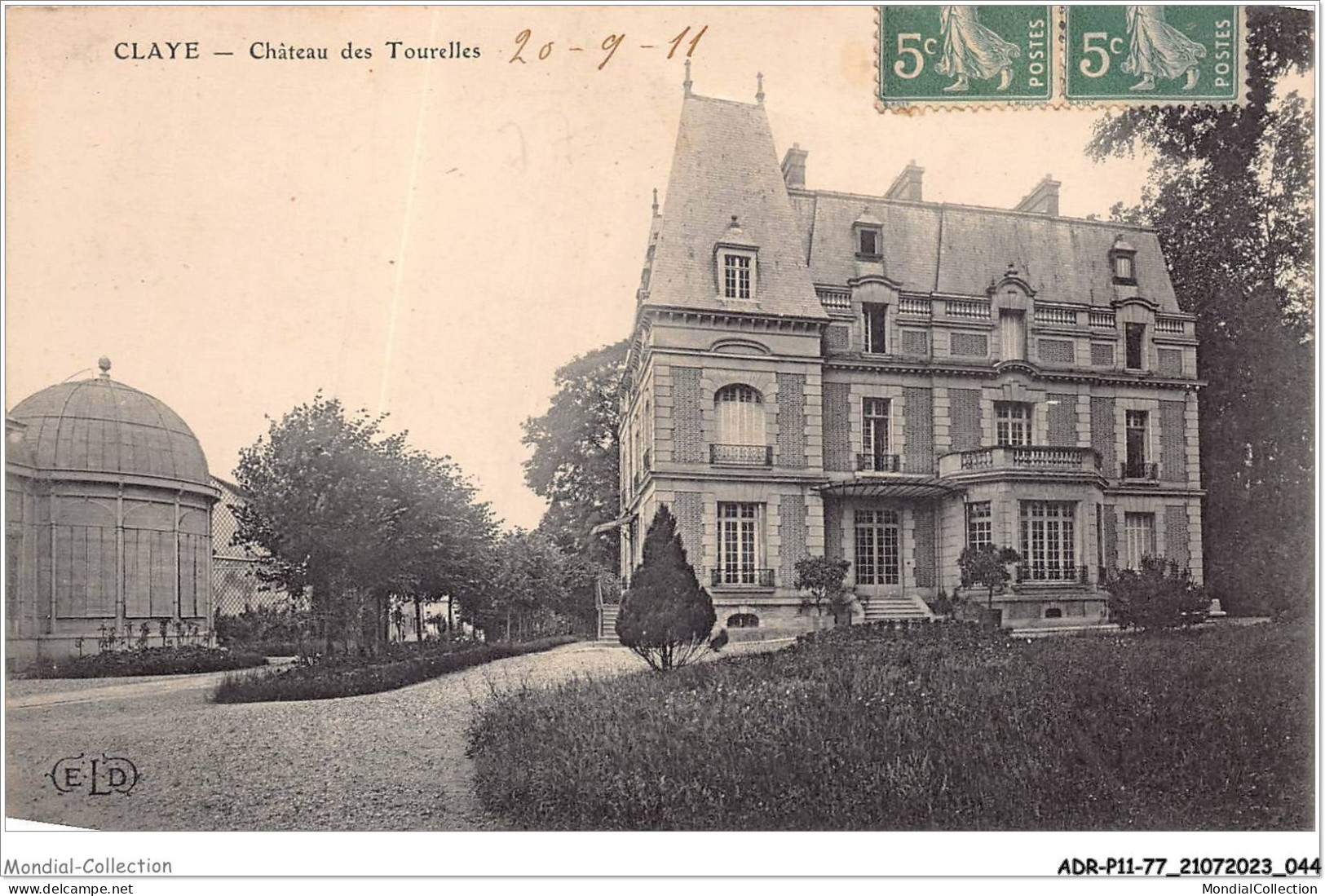 ADRP11-77-1003 - CLAYE - Château Des Tourelles - Claye Souilly