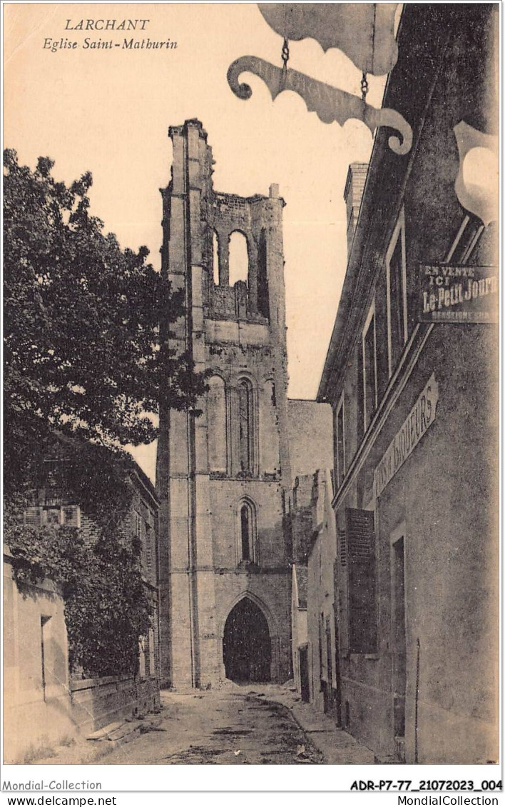 ADRP7-77-0587 - LARCHANT - église Saint-mathurin - Larchant