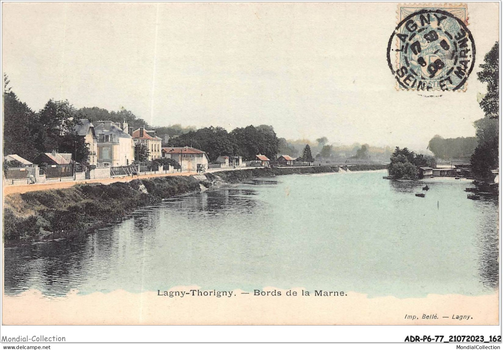 ADRP6-77-0574 - LAGNY-THORIGNY - Bords De La Marne - Lagny Sur Marne