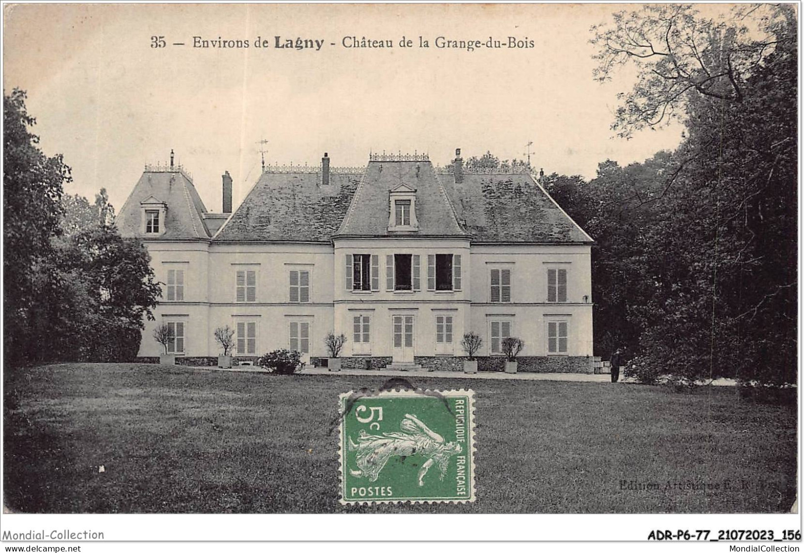 ADRP6-77-0571 - Environs De LAGNY - Château De La Grange-du-bois - Lagny Sur Marne