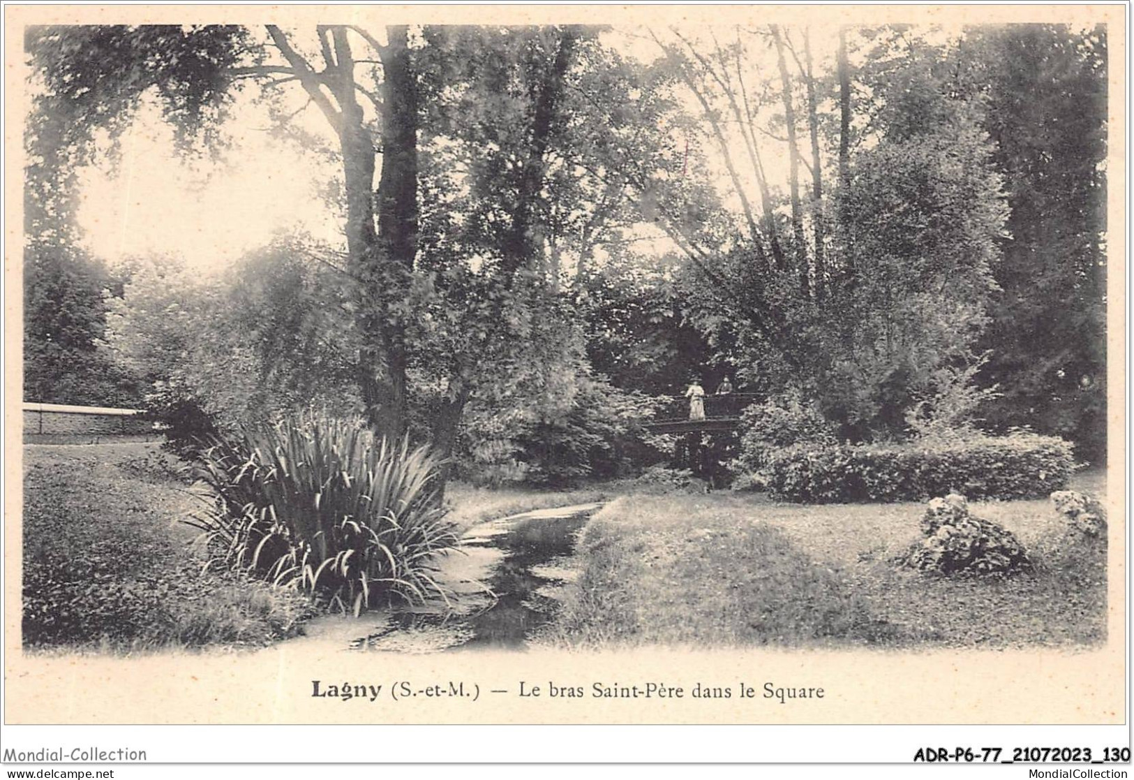 ADRP6-77-0558 - LAGNY - Le Bras Saint-père Dans Le Square - Lagny Sur Marne