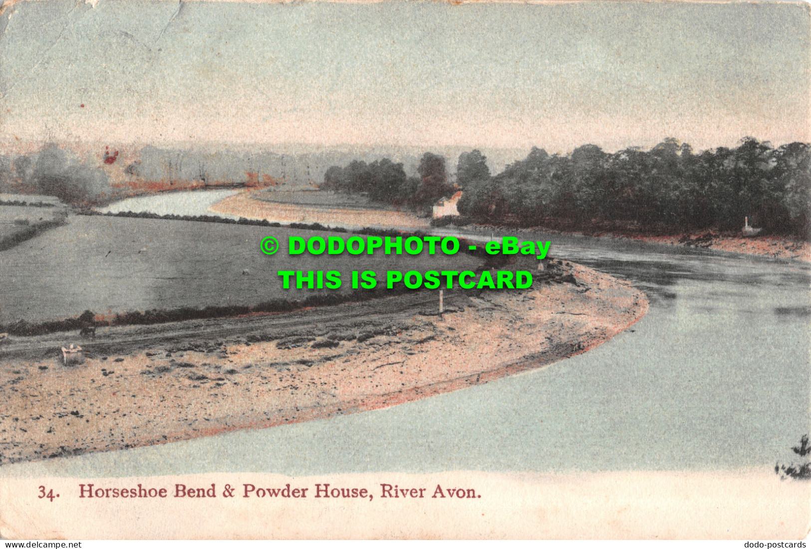 R507400 River Avon. Horseshoe Bend And Powder House. J. B. And S. C. Avonvale Se - World