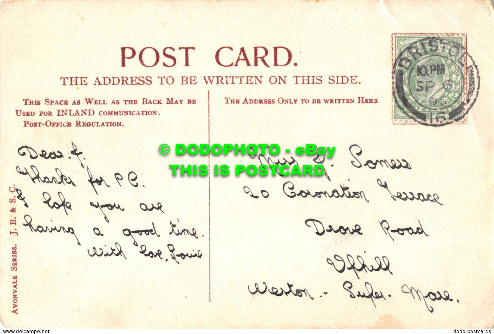 R507400 River Avon. Horseshoe Bend And Powder House. J. B. And S. C. Avonvale Se - World