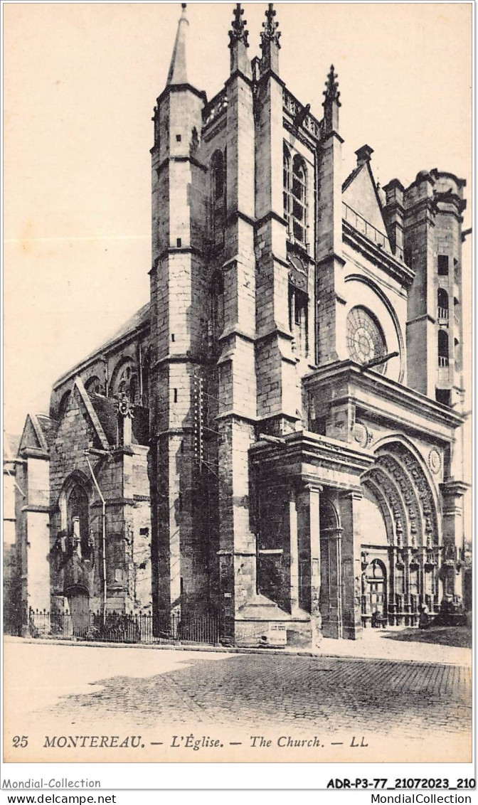 ADRP3-77-0300 - MONTEREAU - L'église - The Church - Montereau