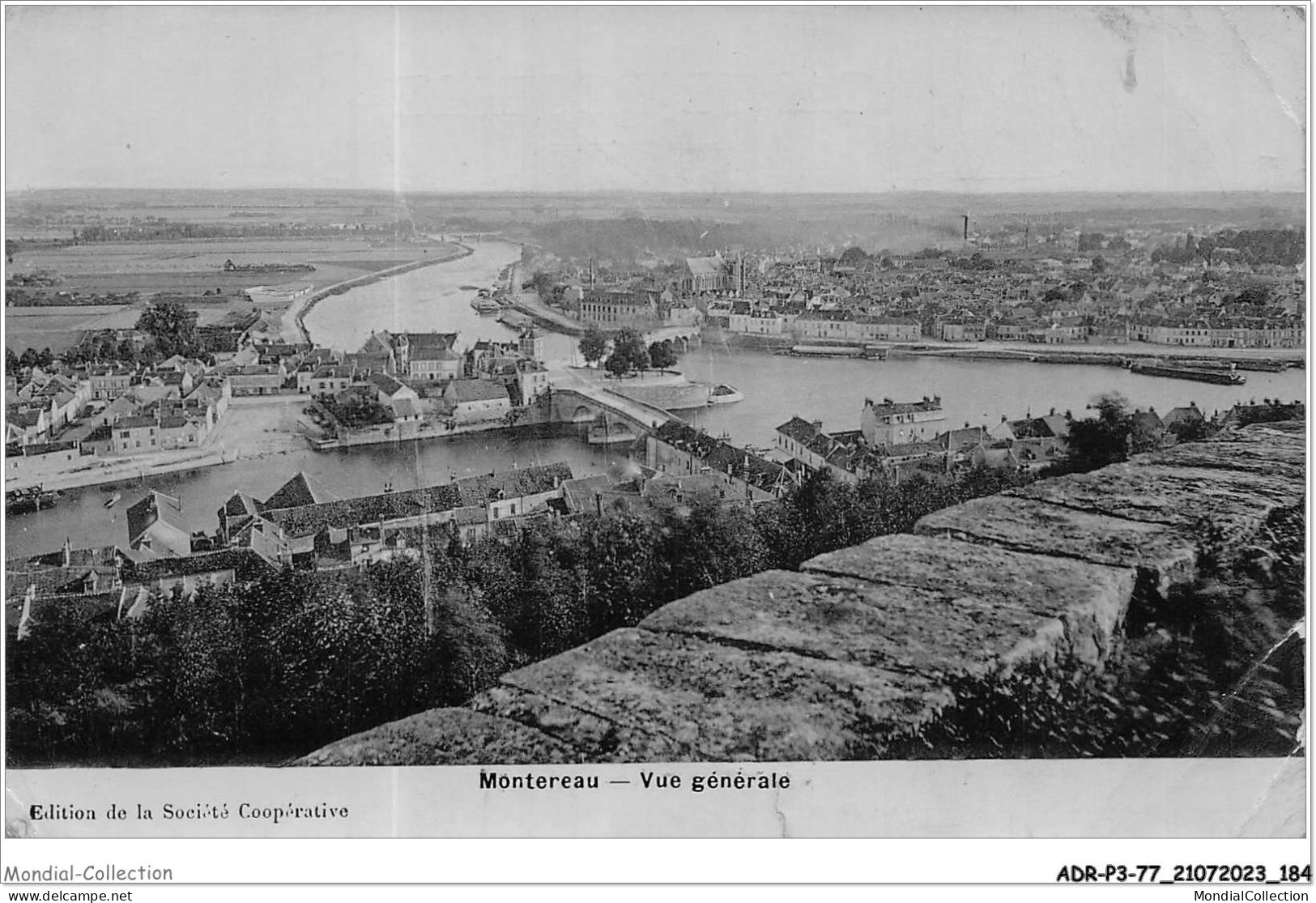 ADRP3-77-0287 - MONTEREAU - Vue Générale - Montereau