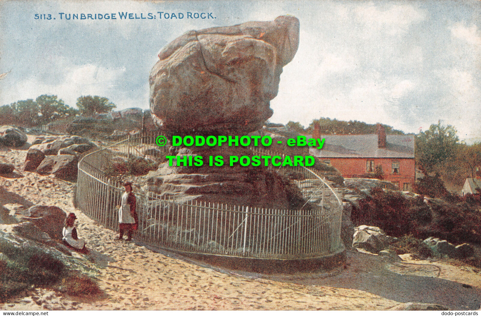 R507038 Tunbridge Wells. Toad Rock. Photochrom. Celesque Series - World