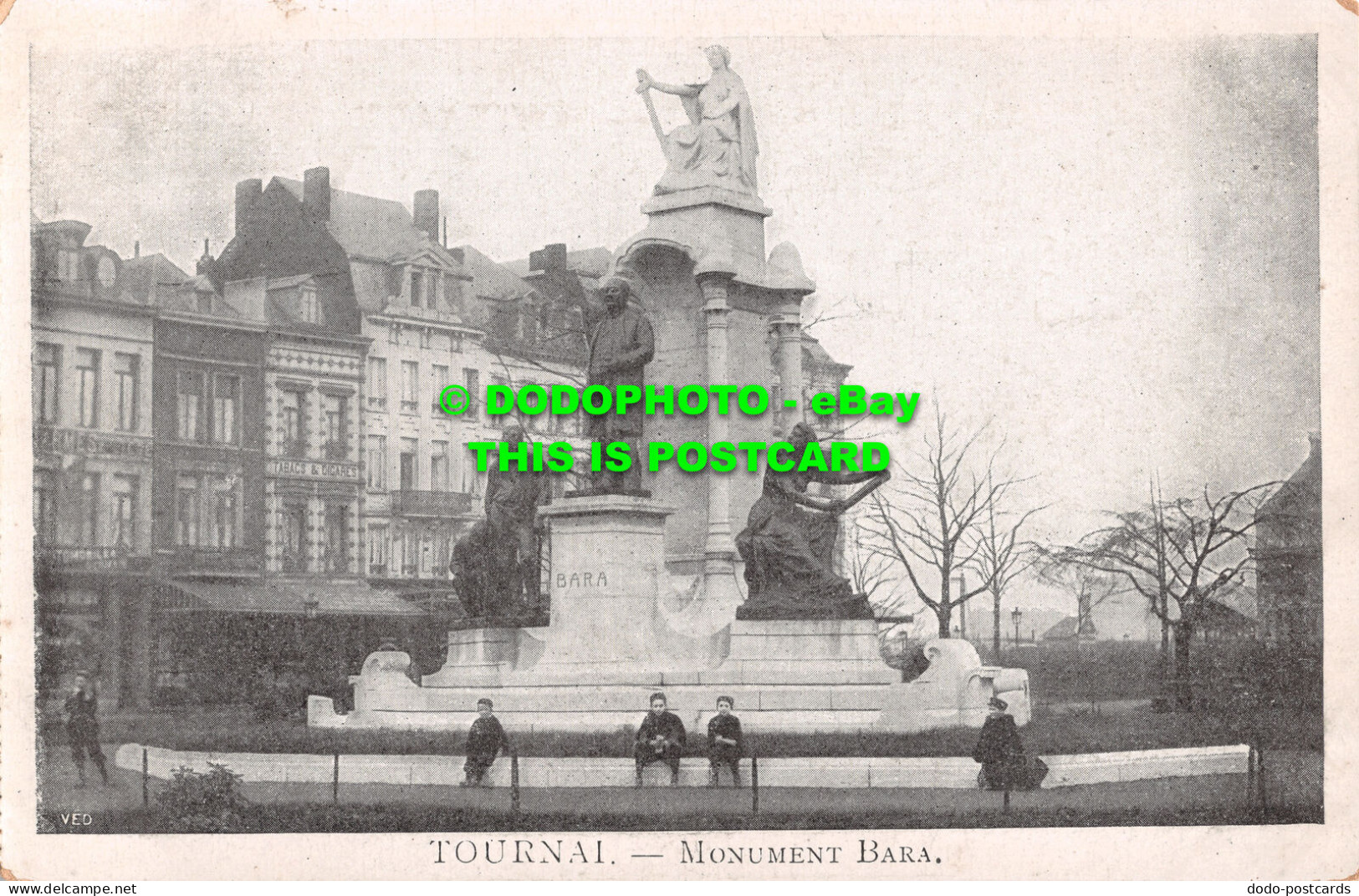 R507040 Tournai. Monument Bara. VED. Postcard - World
