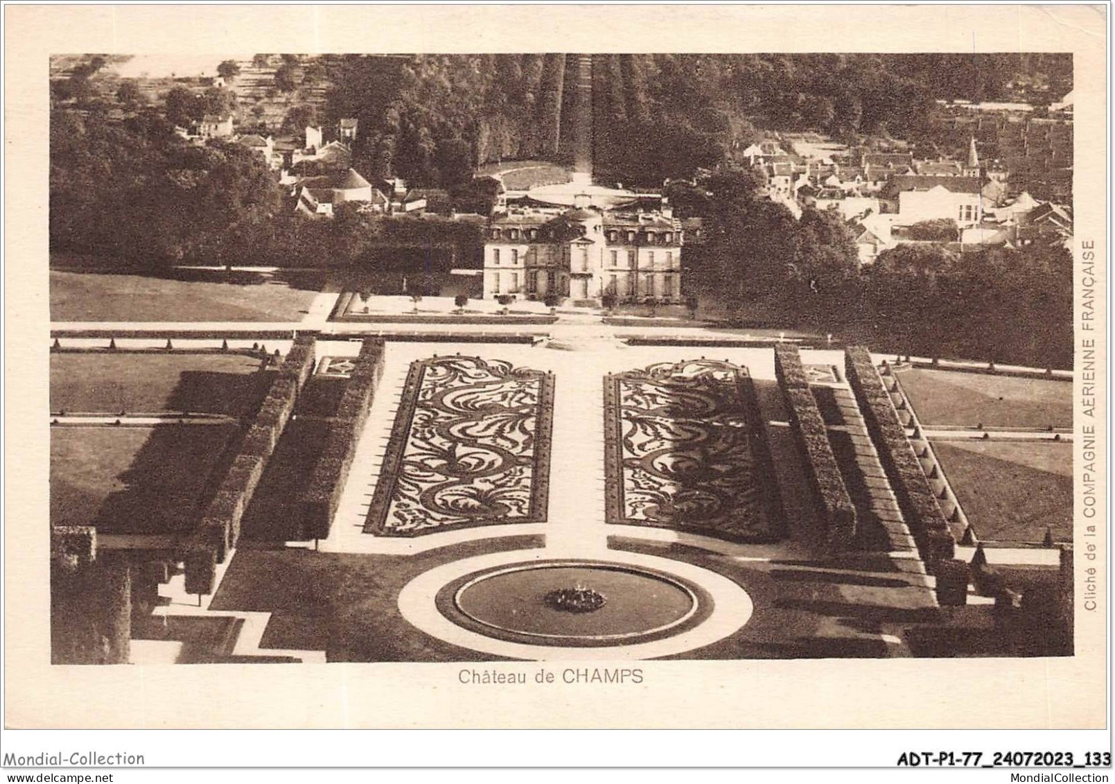 ADTP1-77-0067 - Château De CHAMPS - Torcy