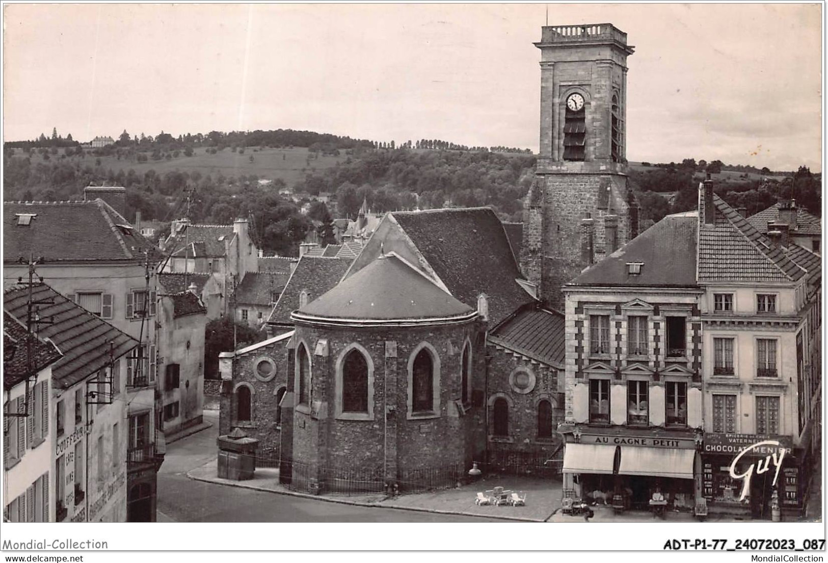 ADTP1-77-0045 - LA FERTE-SOUS-JOUARRE - L'église Saint-étienne - Saint Denis  - La Ferte Sous Jouarre