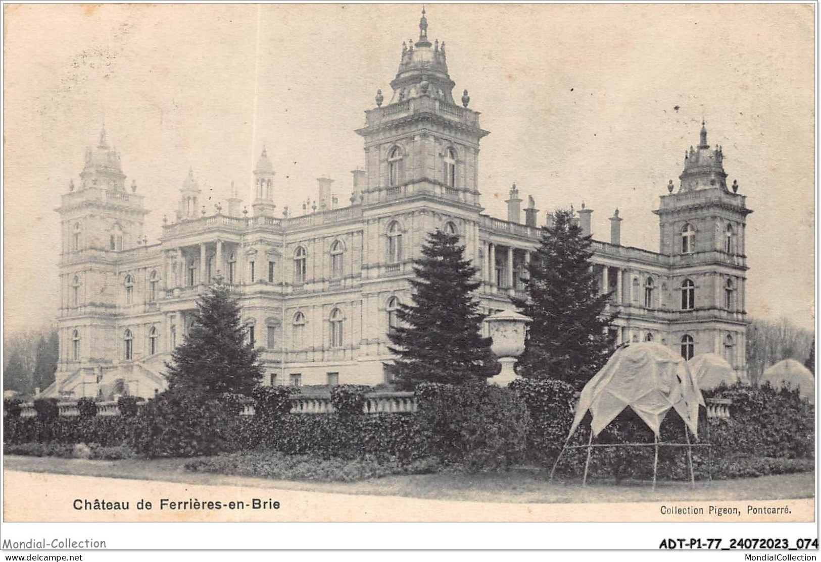 ADTP1-77-0038 - Château De FERRIERES-EN-BRIE  - Torcy