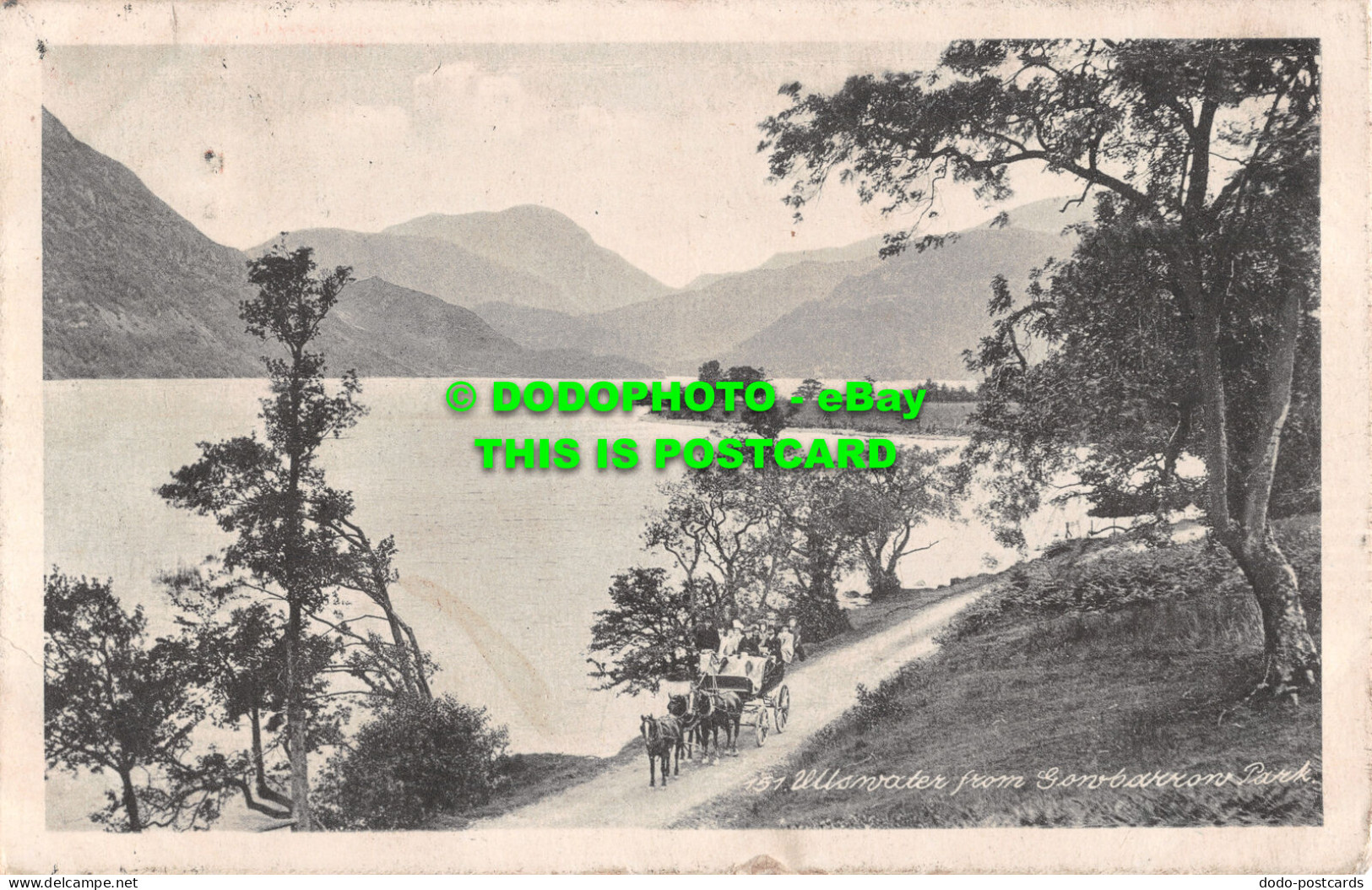 R507406 Ullswater From Gowbarrow. 1910 - World