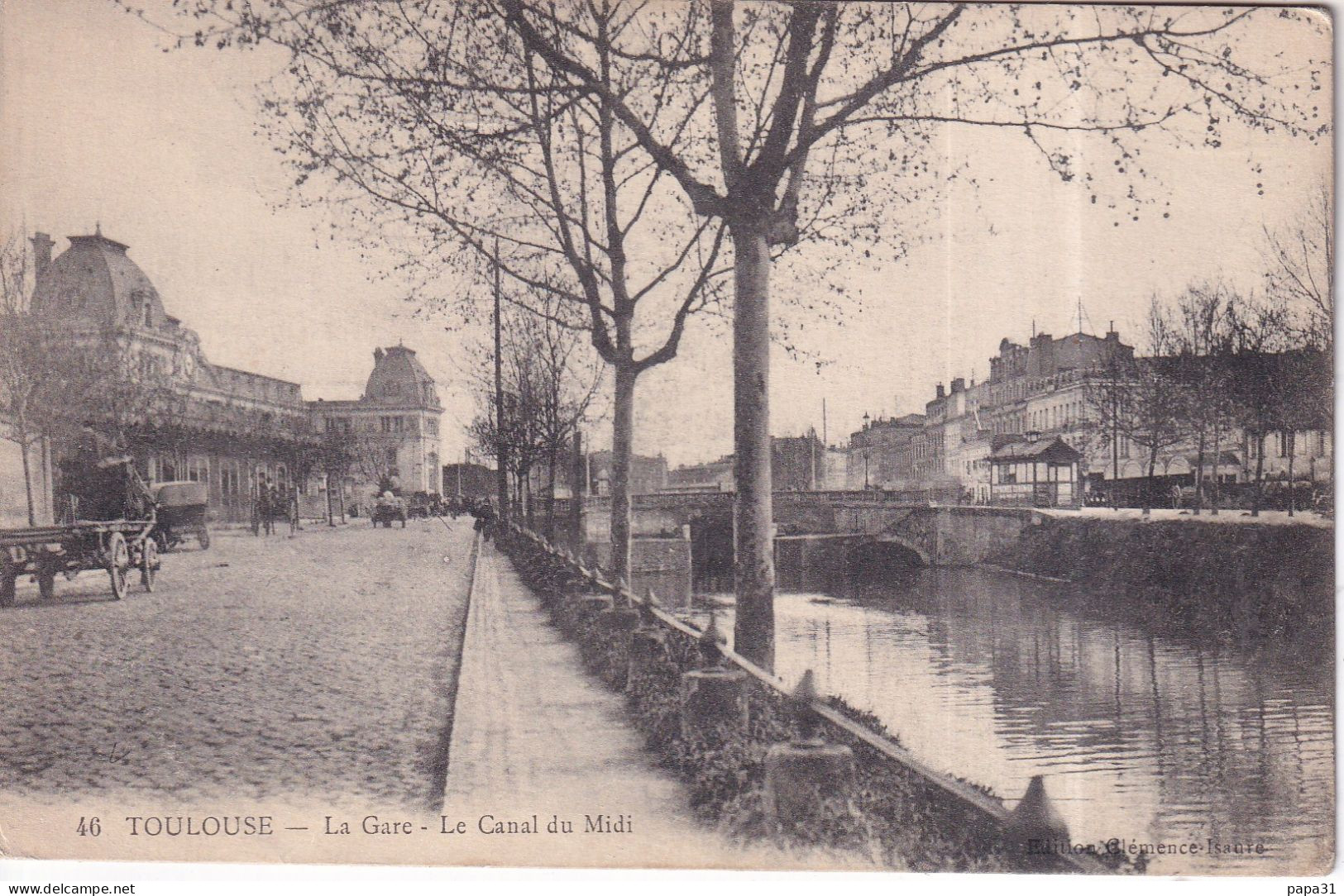 TOULOUSE - La Gare,Le Canal Du Midi - Toulouse