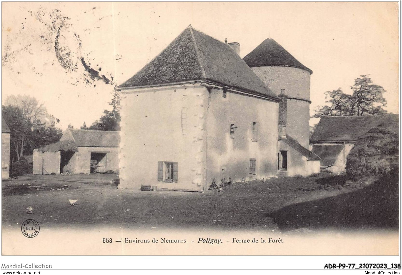 ADRP9-77-0846 - Environs De NEMOURS - POLIGNY - Ferme De La Forêt - Nemours