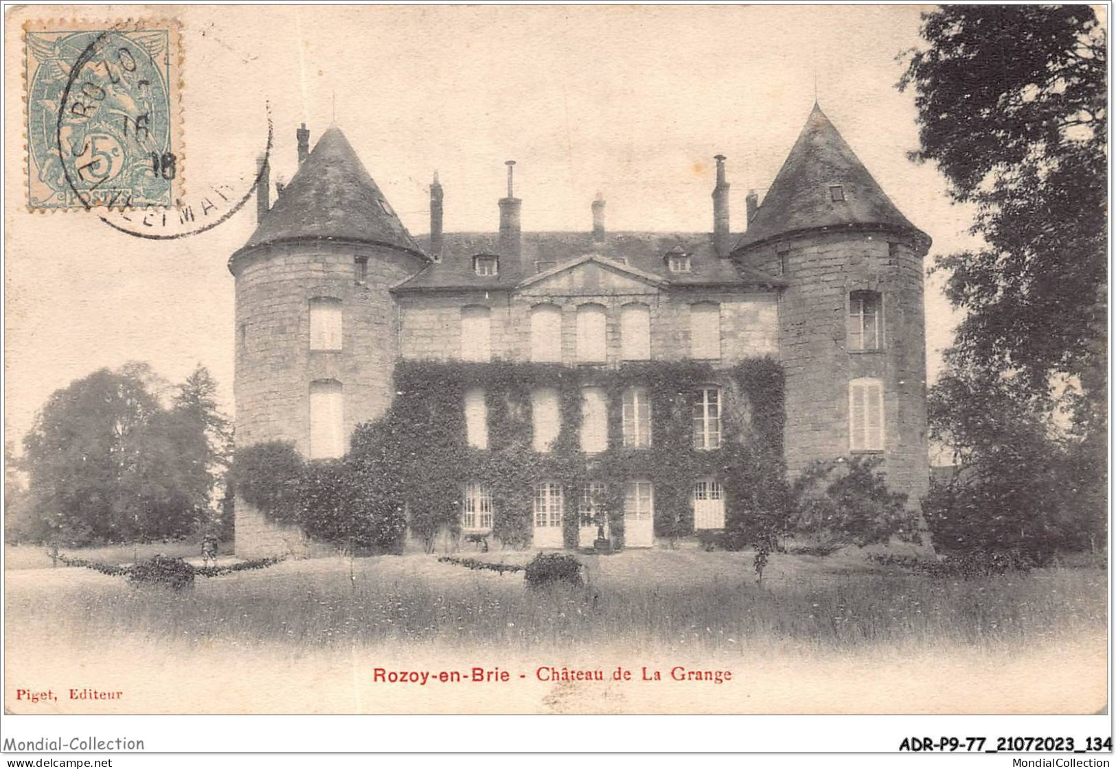 ADRP9-77-0844 - ROZOY-EN-BRIE - Château De La Grange - Rozay En Brie