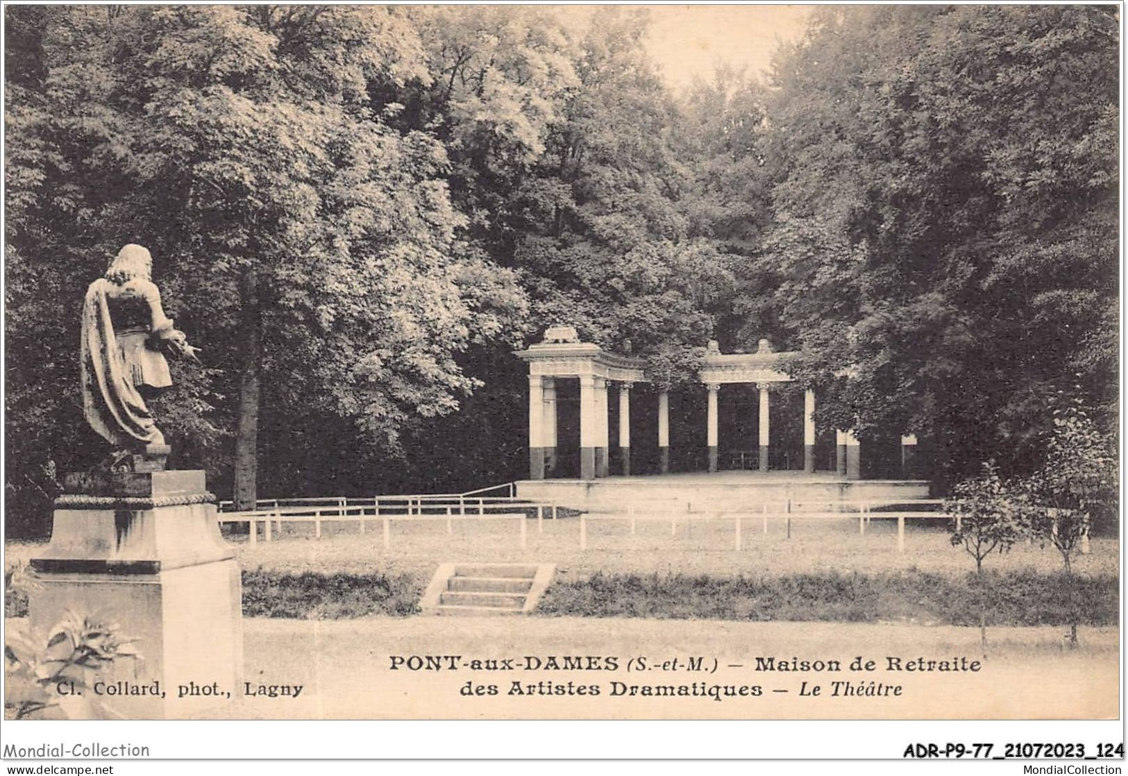 ADRP9-77-0839 - PONT-AUX-DAMES - Maison De Retraite Des Artistes Dramatiques - Le Théâtre - Meaux