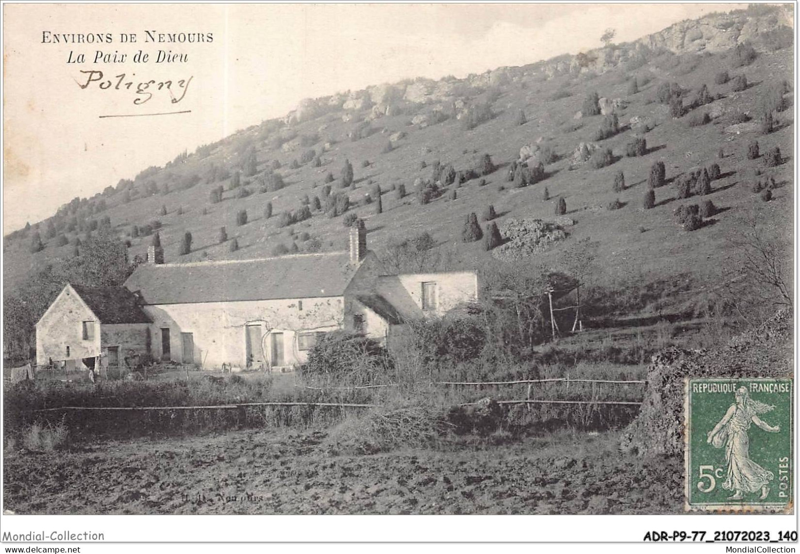 ADRP9-77-0847 - Environs De NEMOURS - La Paix De Dieu - Nemours