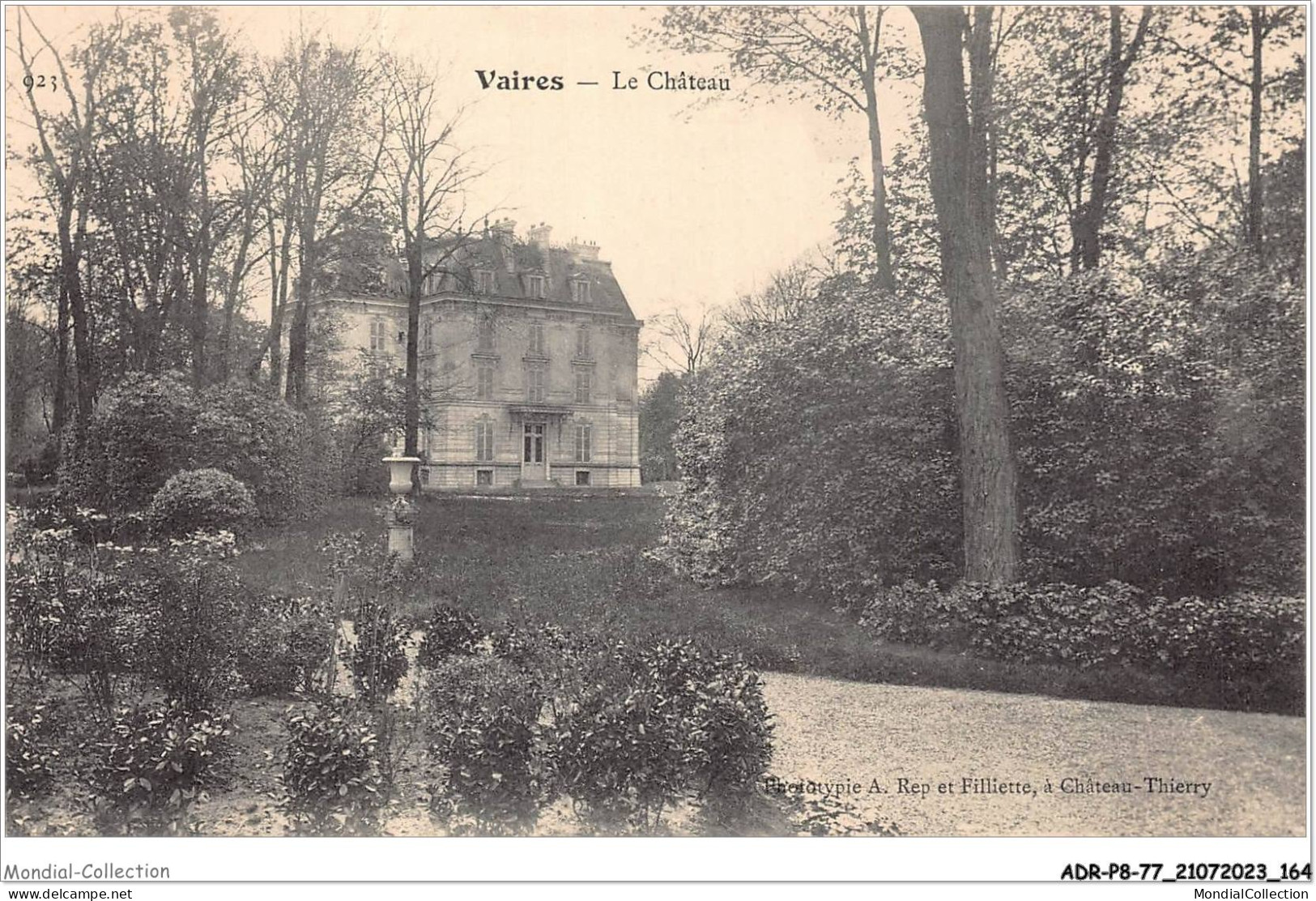 ADRP8-77-0761 - VAIRES - Le Château - Vaires Sur Marne