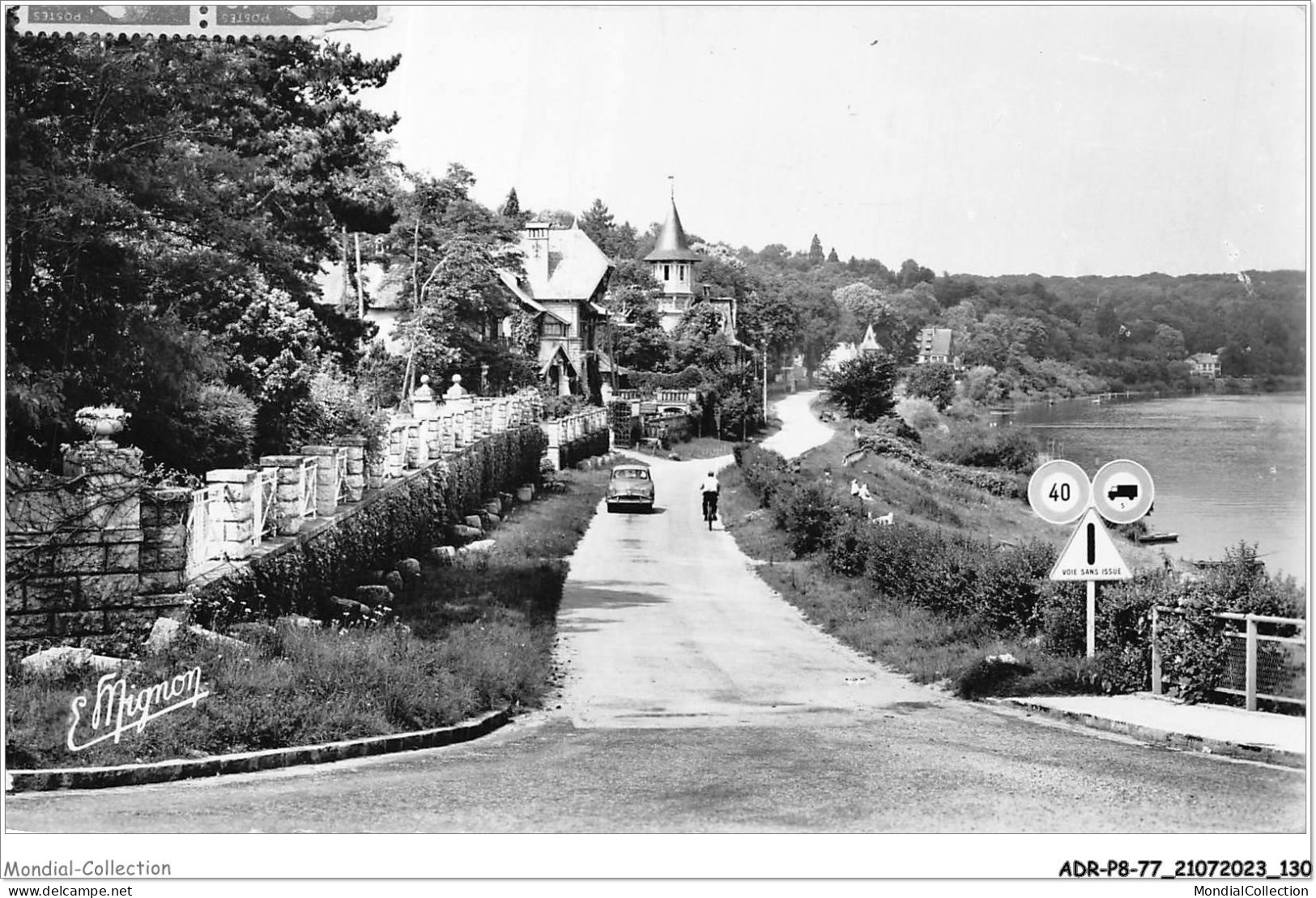 ADRP8-77-0744 - BOIS-LE-ROI - Chemin De Halage - Bois Le Roi