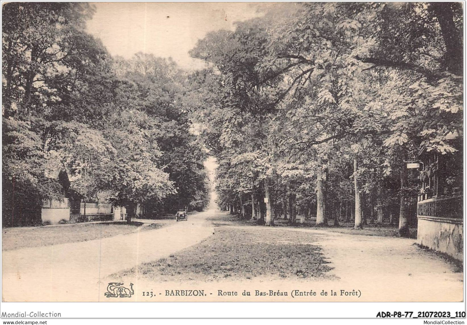 ADRP8-77-0734 - BARBIZON - Route Du Bas-bréau - Barbizon