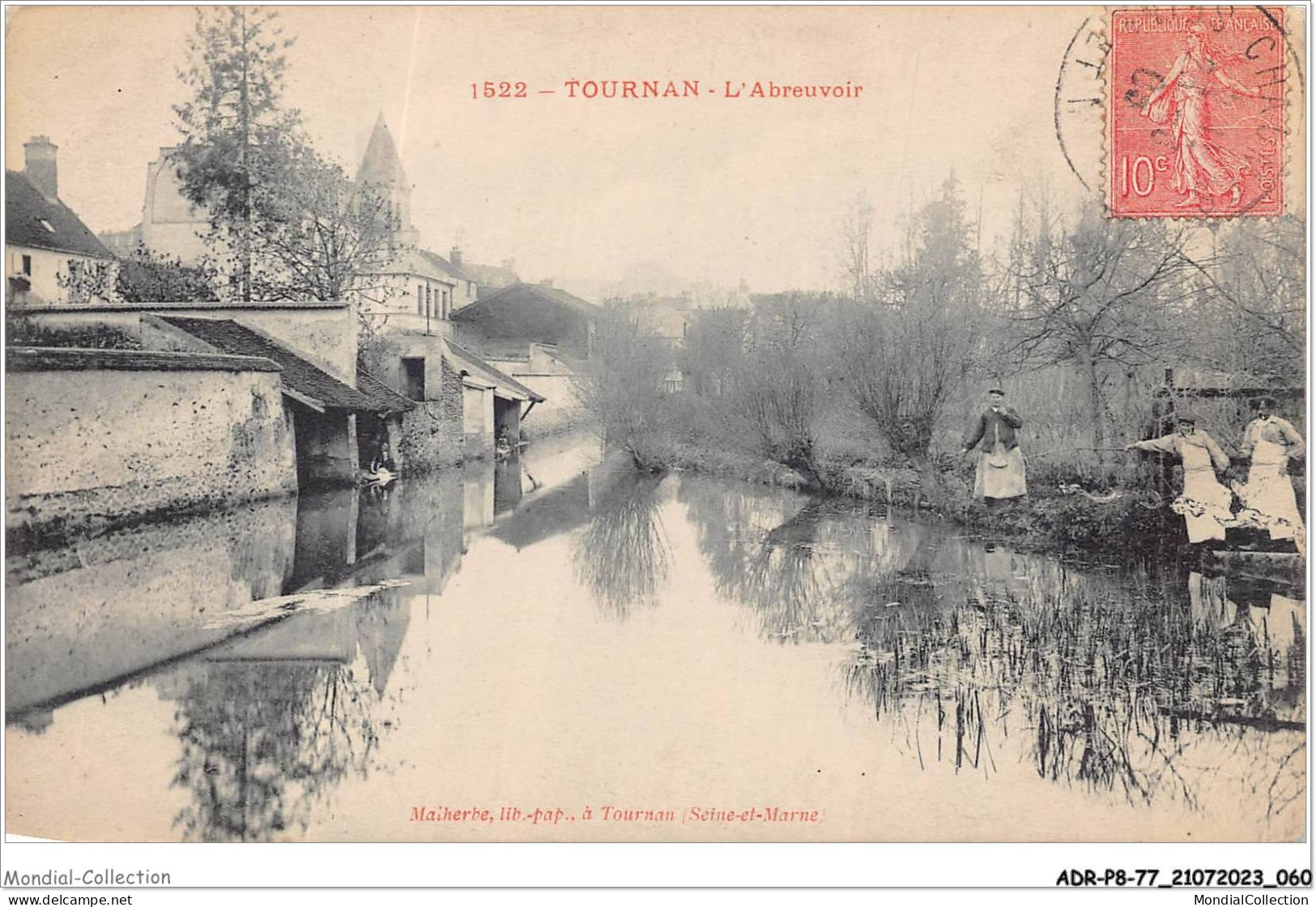 ADRP8-77-0709 - TOURMAN - L'abreuvoir - Tournan En Brie