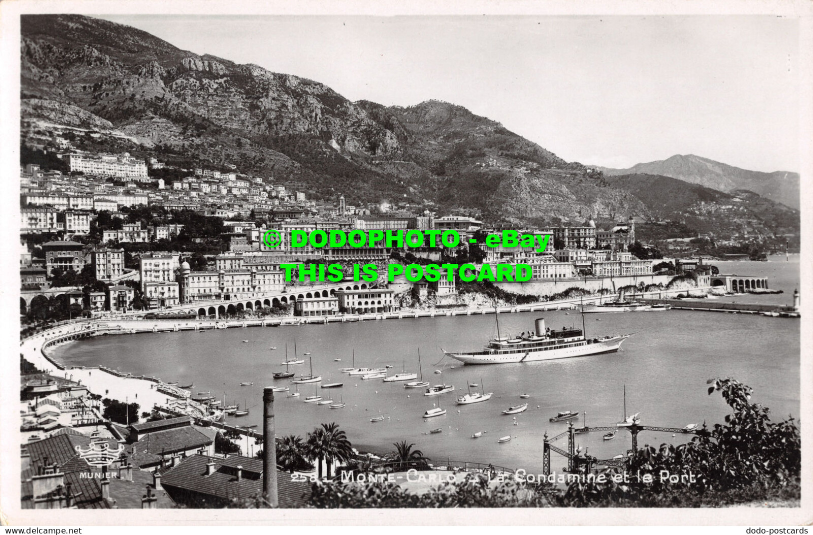 R507411 Monte Carlo. La Condamine Et Le Port. D Art Munier - World