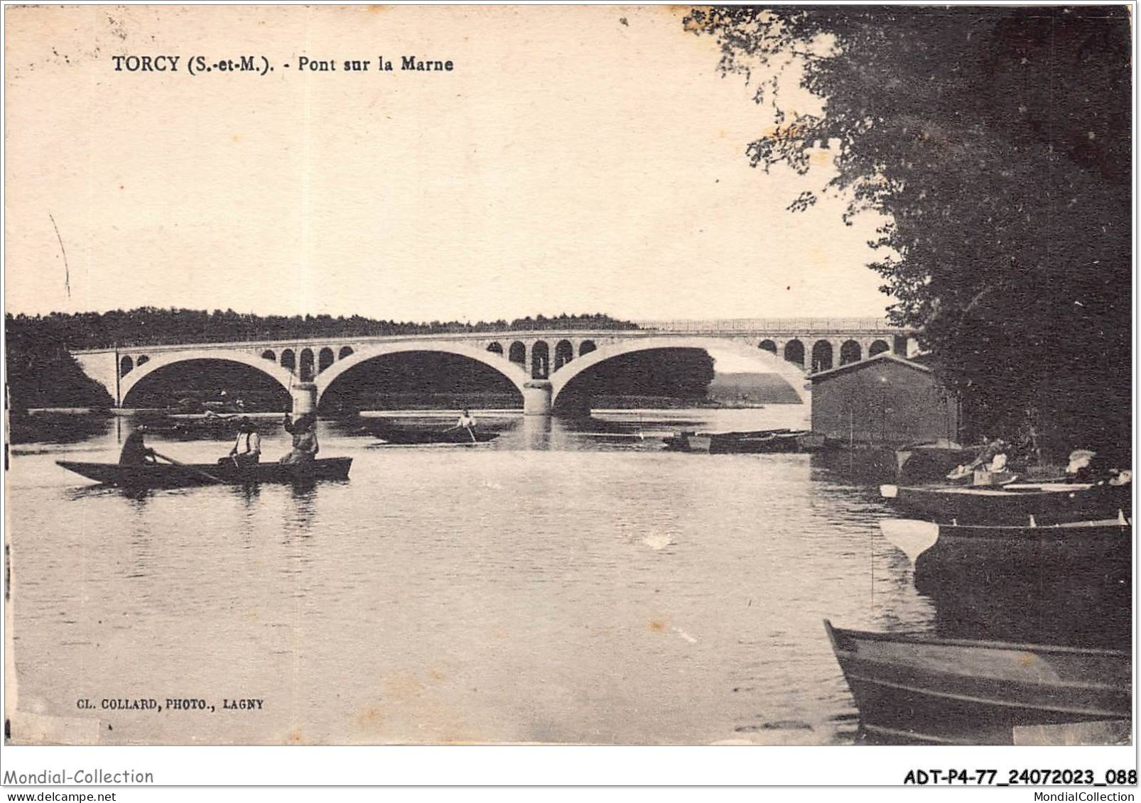 ADTP4-77-0316 - TORCY - Pont Sur La Marne  - Torcy
