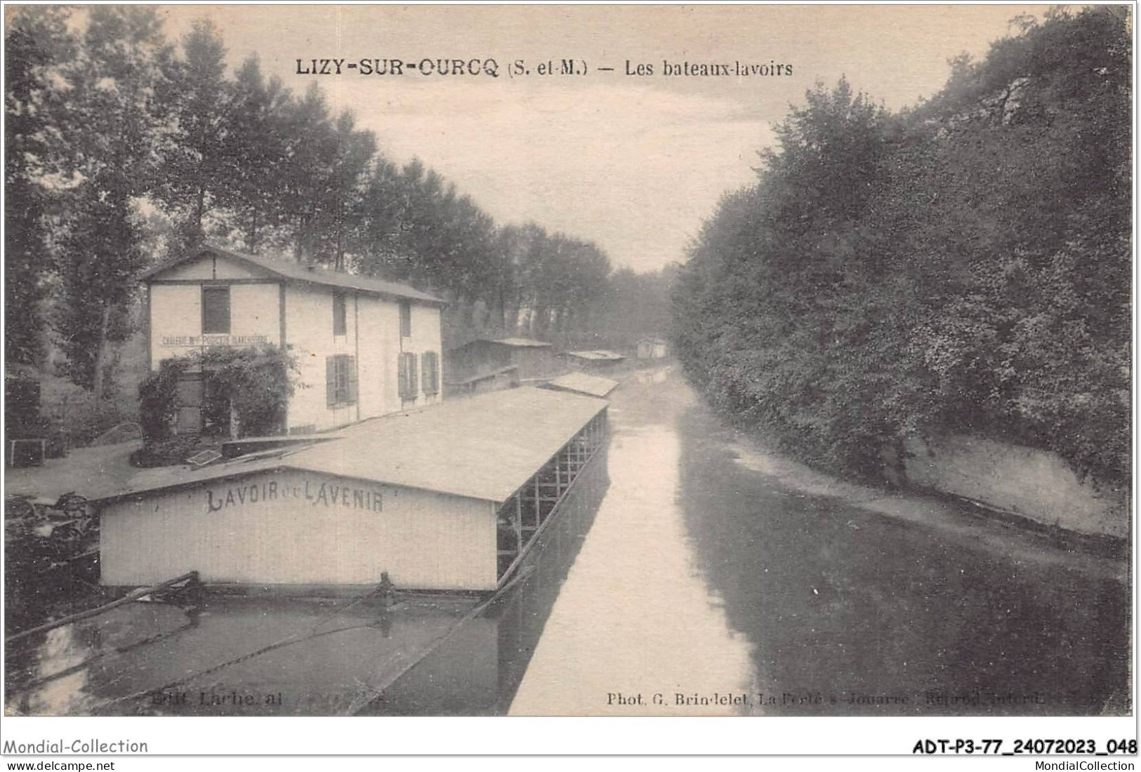 ADTP3-77-0215 - LIZY-SUR-OURCQ - Les Bateaux-lavoirs  - Lizy Sur Ourcq