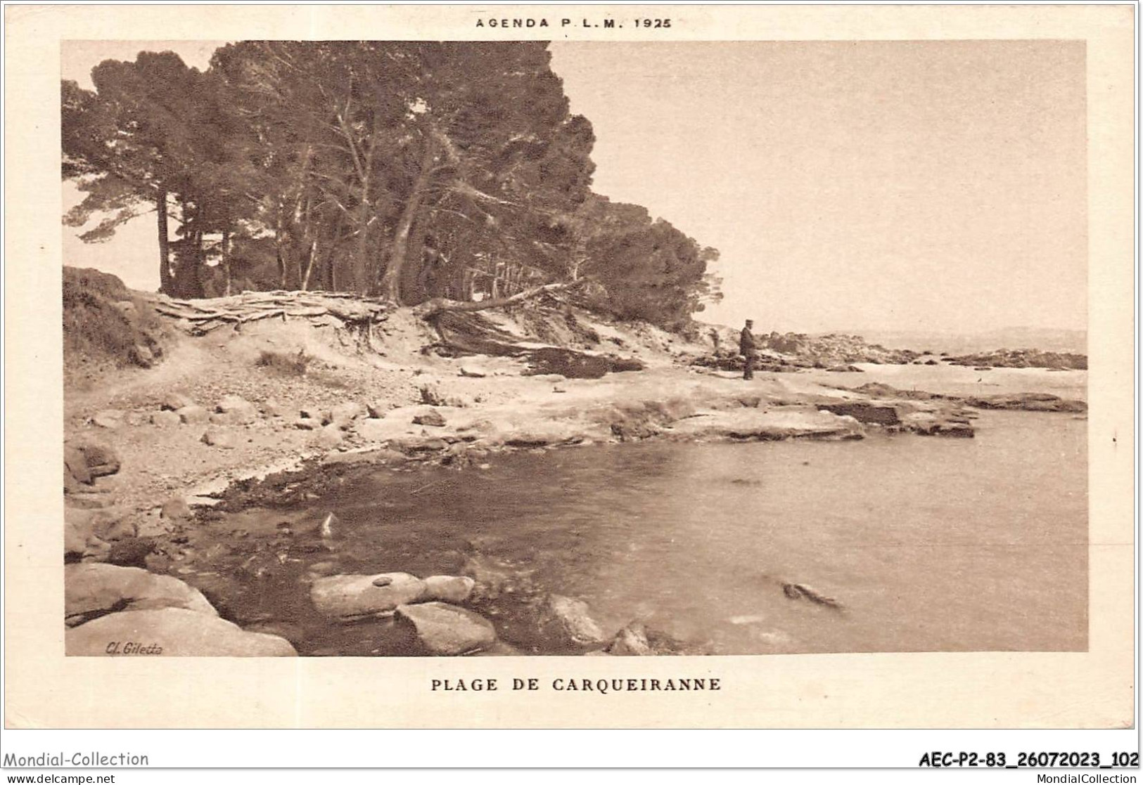 AECP2-83-0149- PLAGE-DE-CARQUEIRANNE  - Carqueiranne