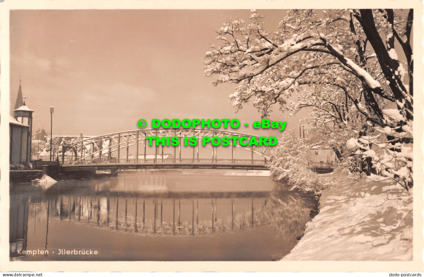 R507419 Kempten. Illerbrucke. Foto Sienz. Nr. 5. RP - World