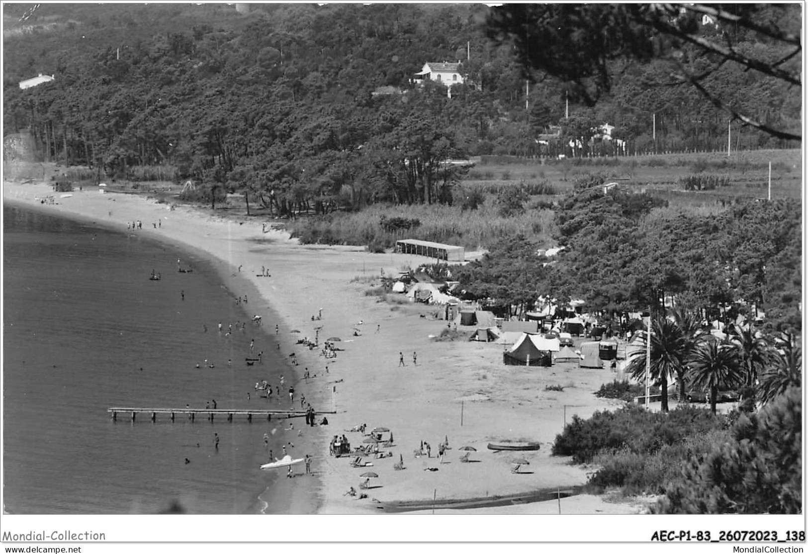 AECP1-83-0070 - CROIX-VALMER - Plage Et Le Camping  - Draguignan