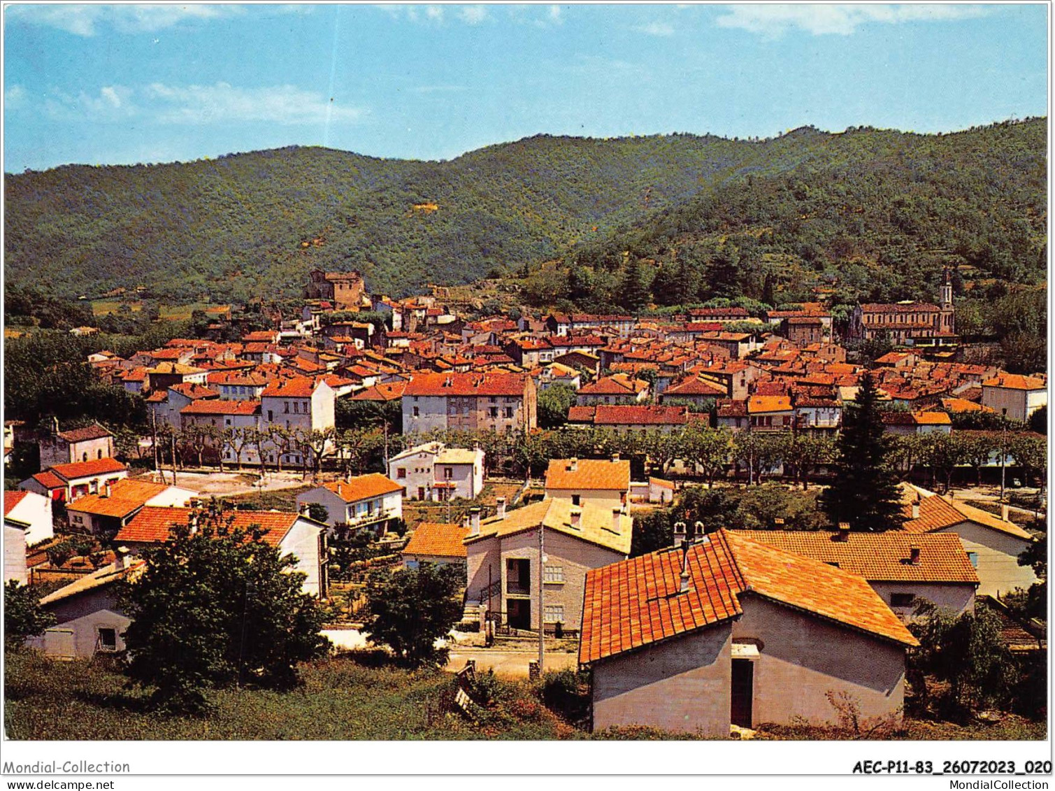 AECP11-83-0847- COLLOBRIERES - Vue Générale Et Lotissement Sybile  - Collobrieres