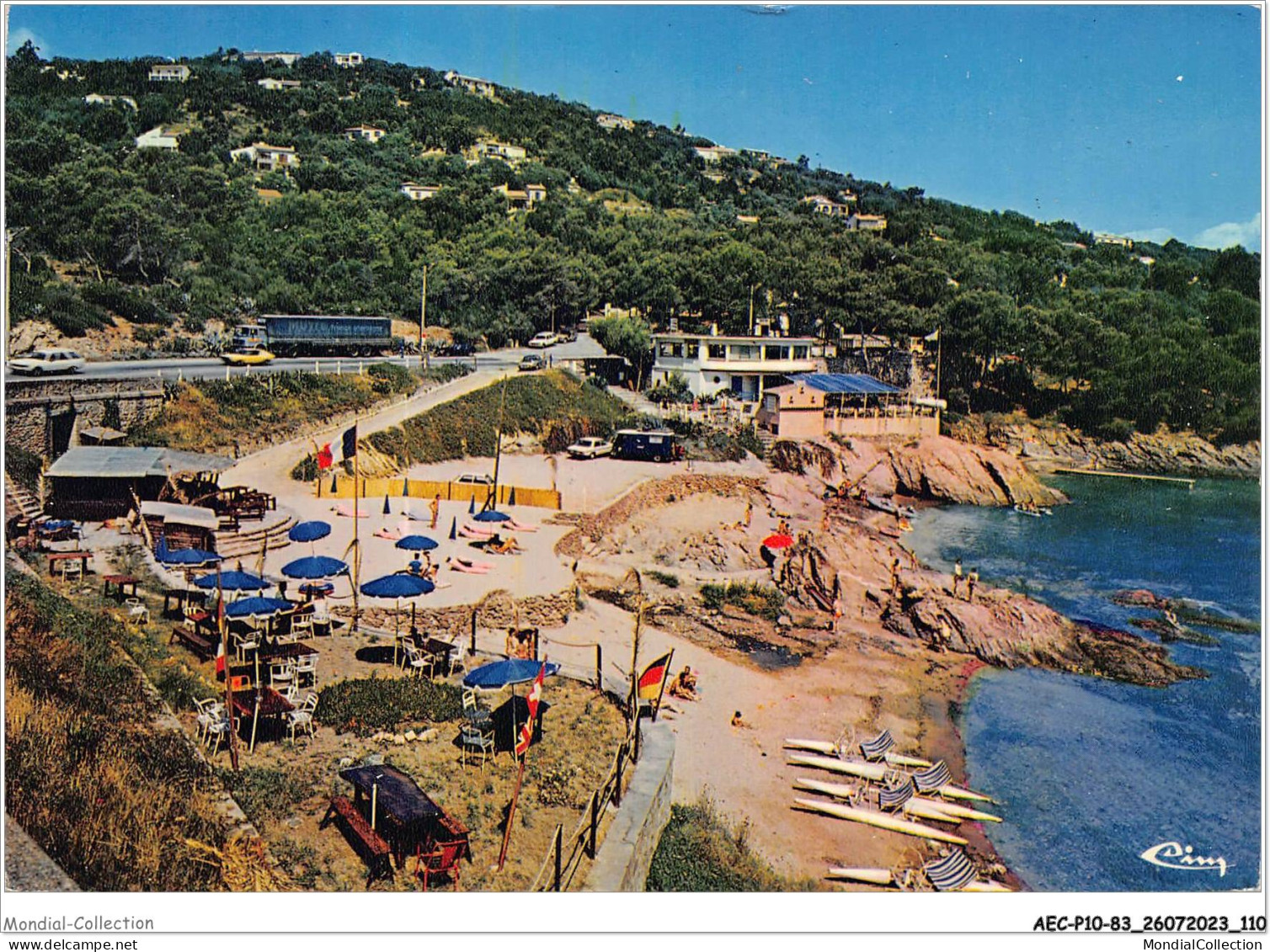 AECP10-83-0833- LES-ISSAMBRES - La Plage Du Belvédère  - Les Issambres