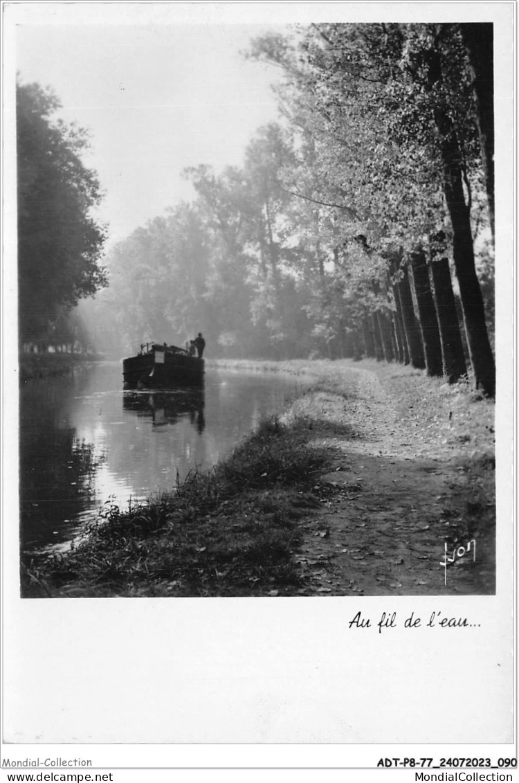ADTP8-77-0712 - NEMOURS - Canal Du Loing  - Nemours