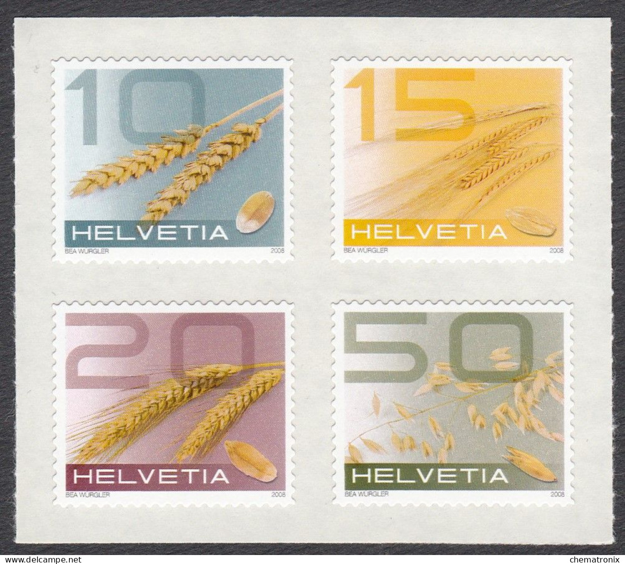 Suiza / Schweiz 2008 -- Michel: 2069-2072 -- Set -- MNH** - Ongebruikt