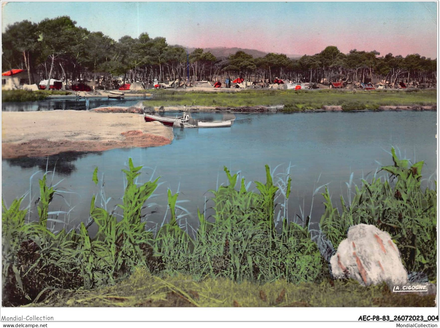 AECP8-83-0632- SAINT-AYGULF - Camping Sur Les Bords De L'argens  - Saint-Aygulf