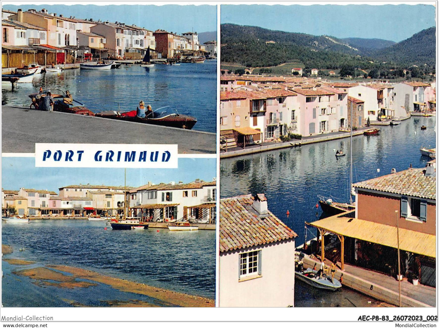 AECP8-83-0631- PORT-GRIMAUD - Conçu Par François Spoerry  - Port Grimaud