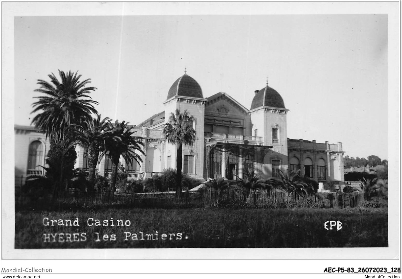 AECP5-83-0436- HYERES-LES-PALMIERS - Grand Casino  CARTE PHOTO - Hyeres