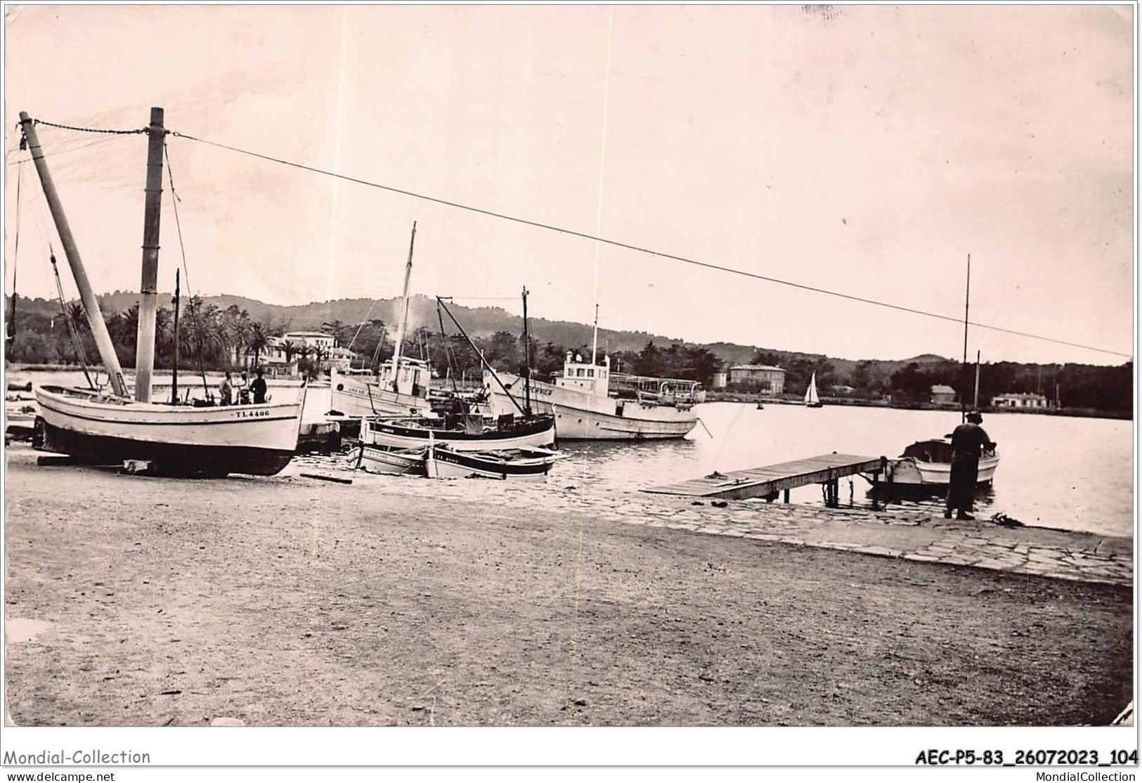 AECP5-83-0424- PORQUEROLLES - Un Coin Du Port  - Porquerolles